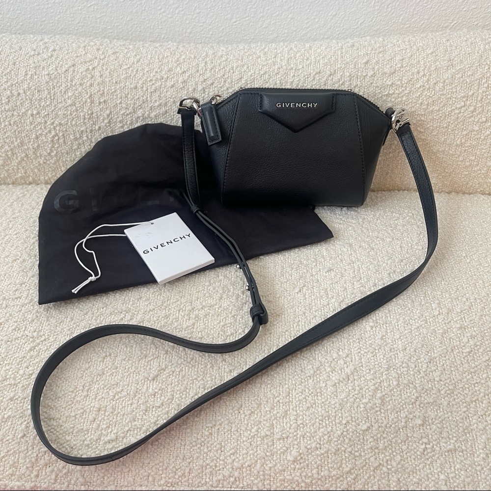 Givenchy Antigona Nano leather purse crossbody bag - Picture 6 of 13